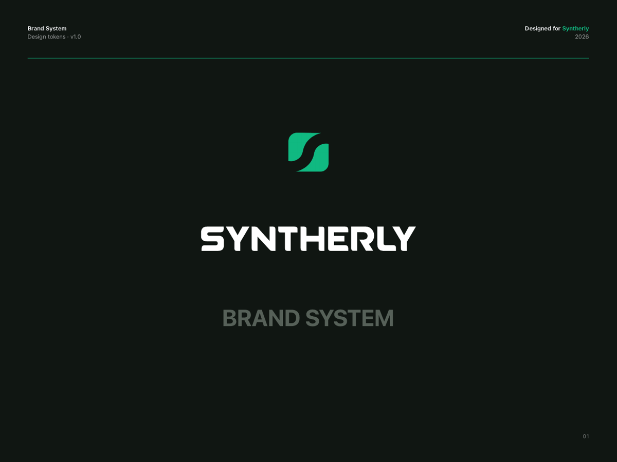 Brand book · Our own brand