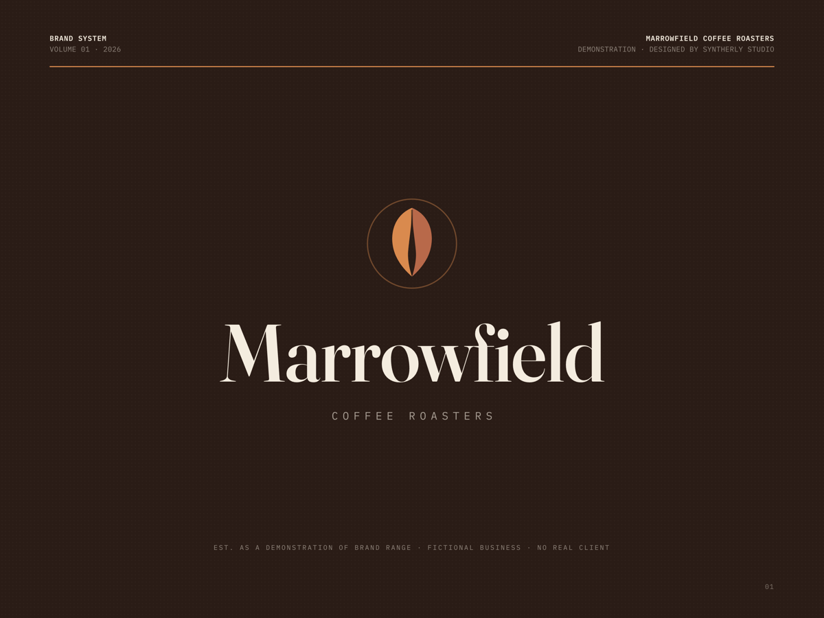 Marrowfield brand system · Demonstration