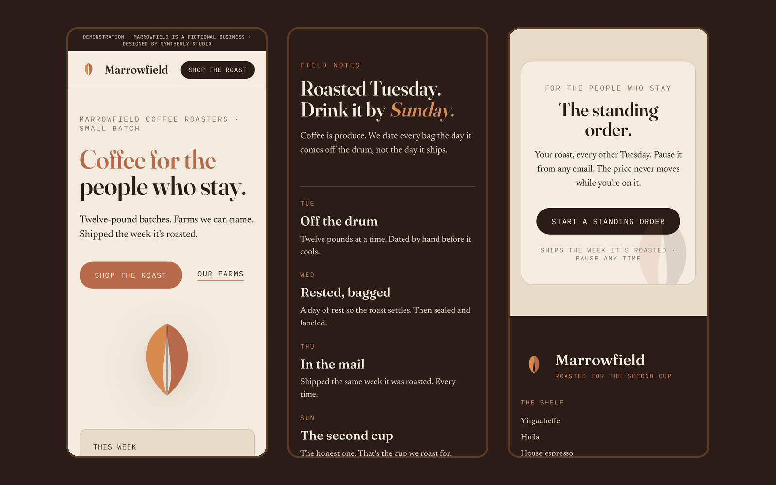 Marrowfield, on the web, page 5 of 6