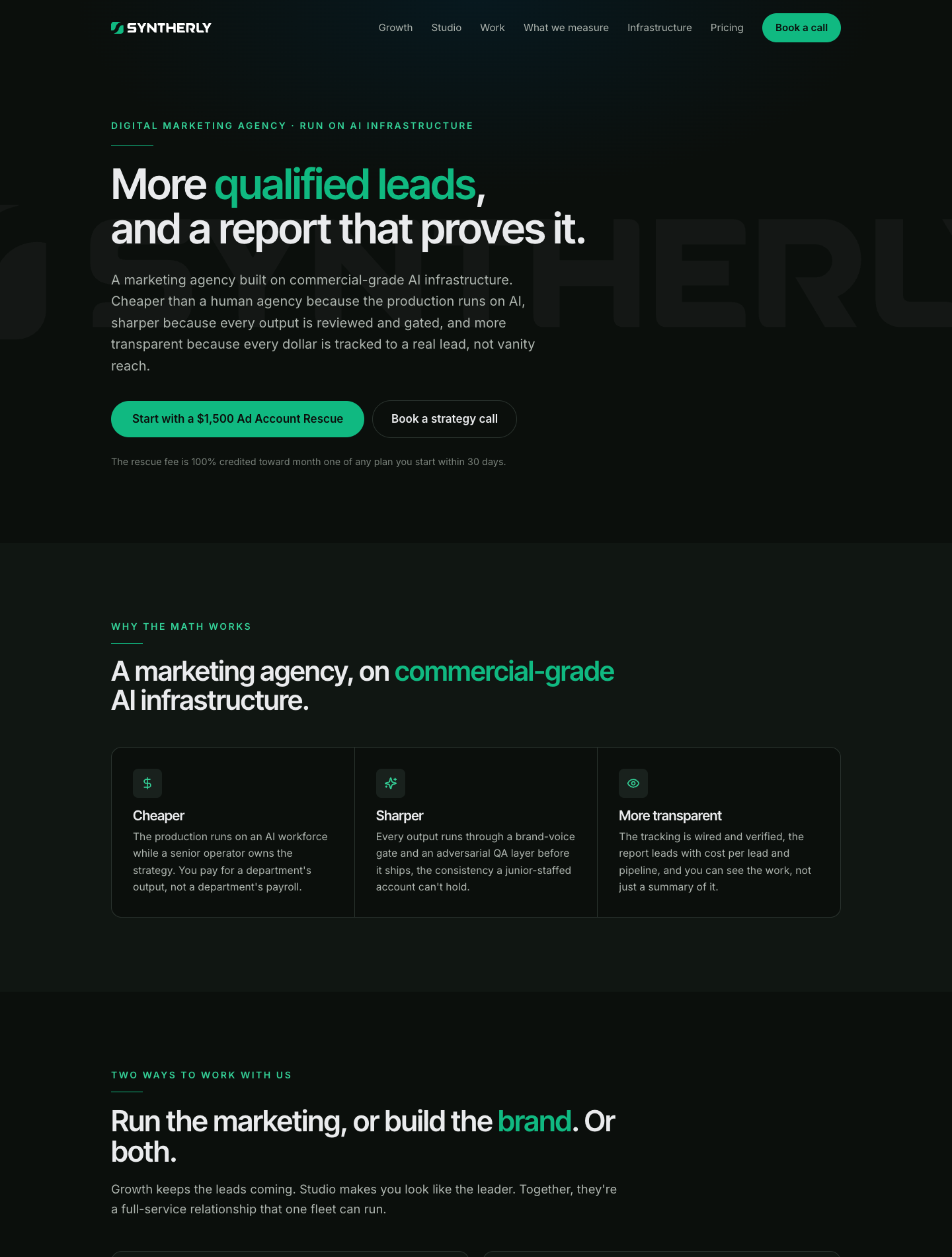 This site · Our own brand