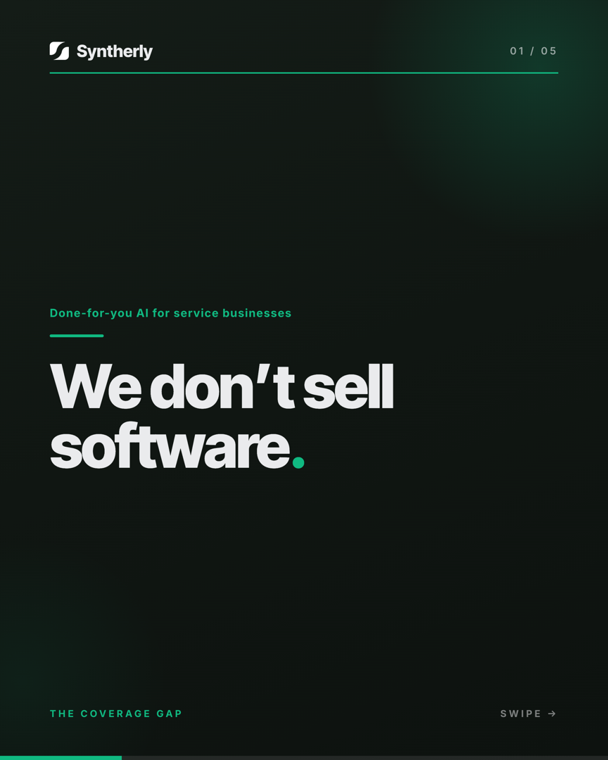 Positioning carousel · Our own brand